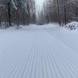 WinMan fresh-groomed trail