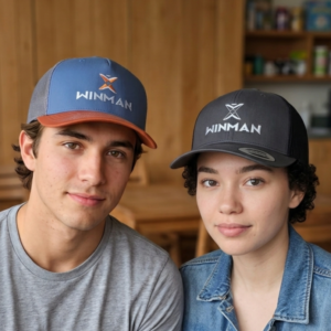 Trucker Hat with Embroidered Logo