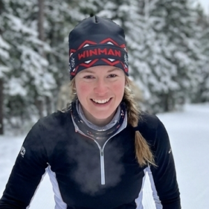 WinMan Nordic Cap on cross-country skier