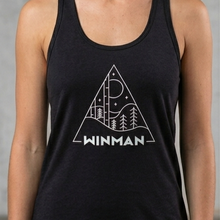 WinMan Magic - Women's Racerback Tank - Image 2