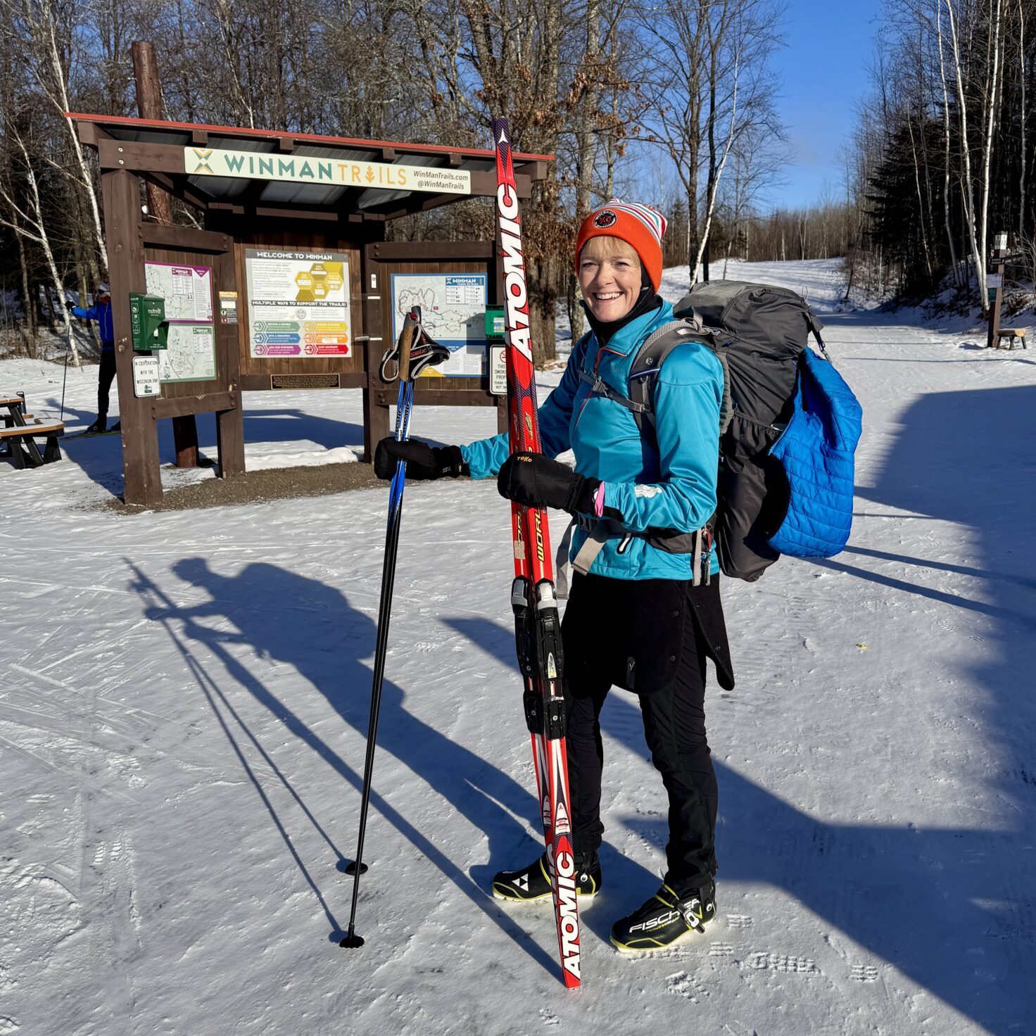 people volunteer ski catherine